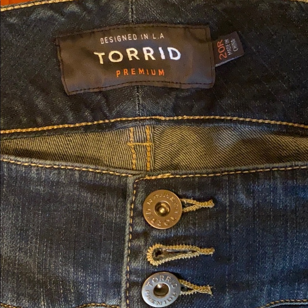 Torrid Size 20R Dark Wash Jeggings